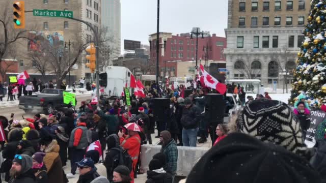 Winnipeg Freedom Rally & Convoy January 29th 2022