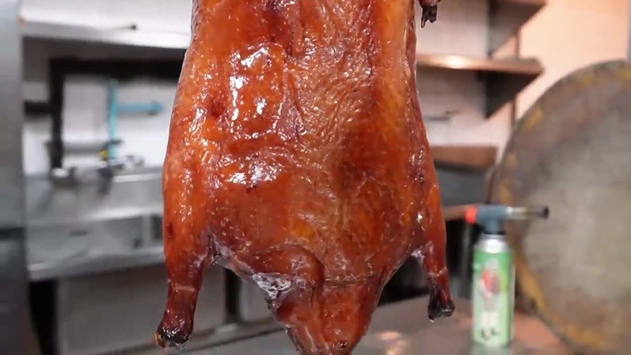 Cantonese roast duck (Duck sushi roll & Duck burrito)