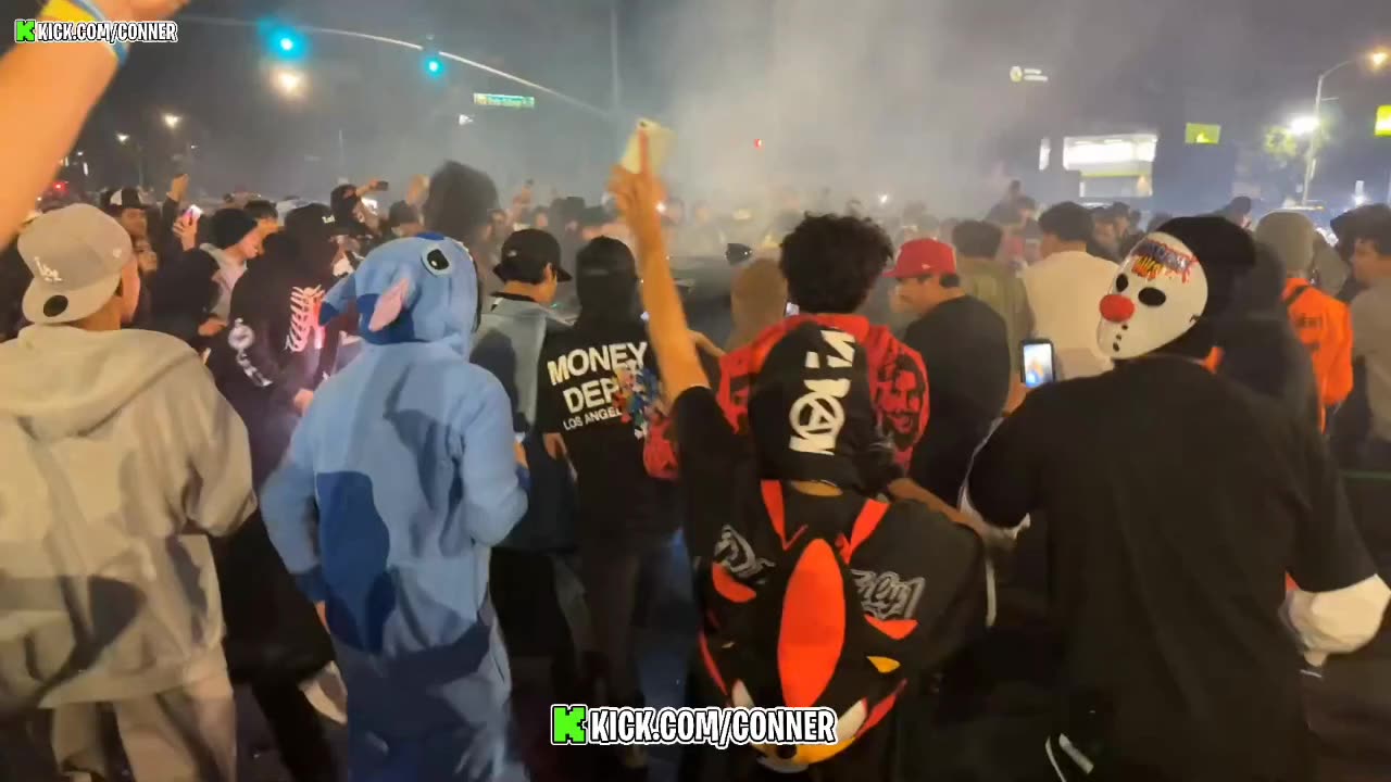 Street Meetup Goes Left After People Get Ran Over on Kick stream