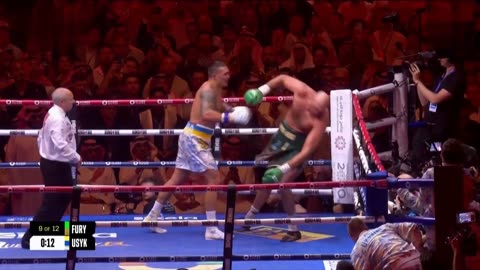 Tyson Fury vs Alexander Usyk Knockdown Boxing