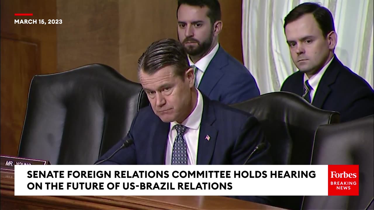 Todd Young Wonders How US Farmers & Businesses Would Benefit From Increased Trade With Brazil