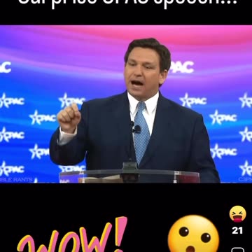 DeSantis deep fake but great points.