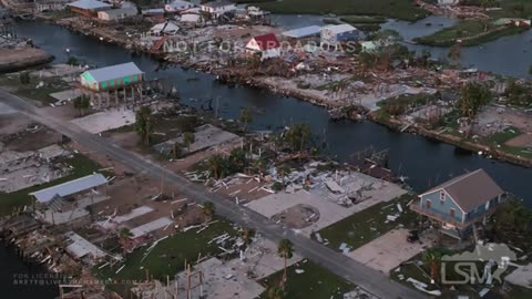 09-27-2024 Keaton Beach, FL - Destruction from Above - Storm Surge of Helene