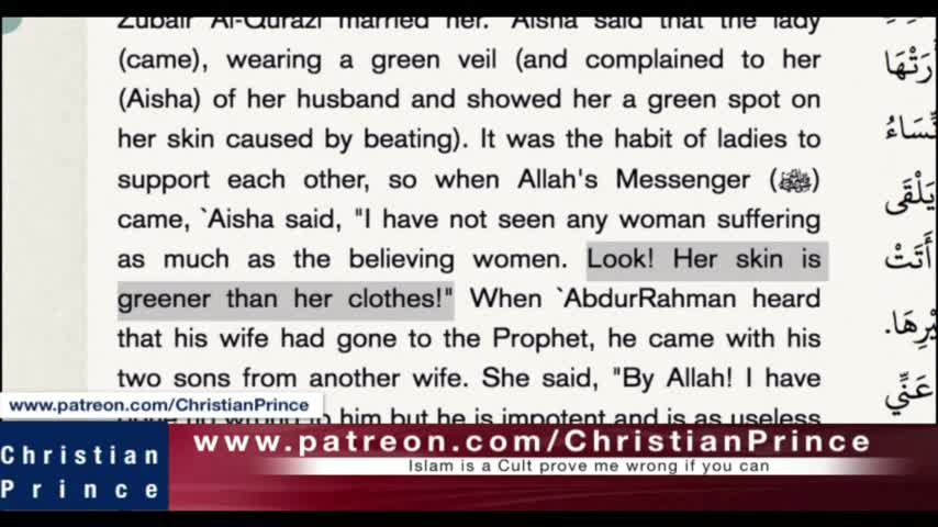 Guess Why Muslim Arab lady left Islam Live On Air 12.11.22