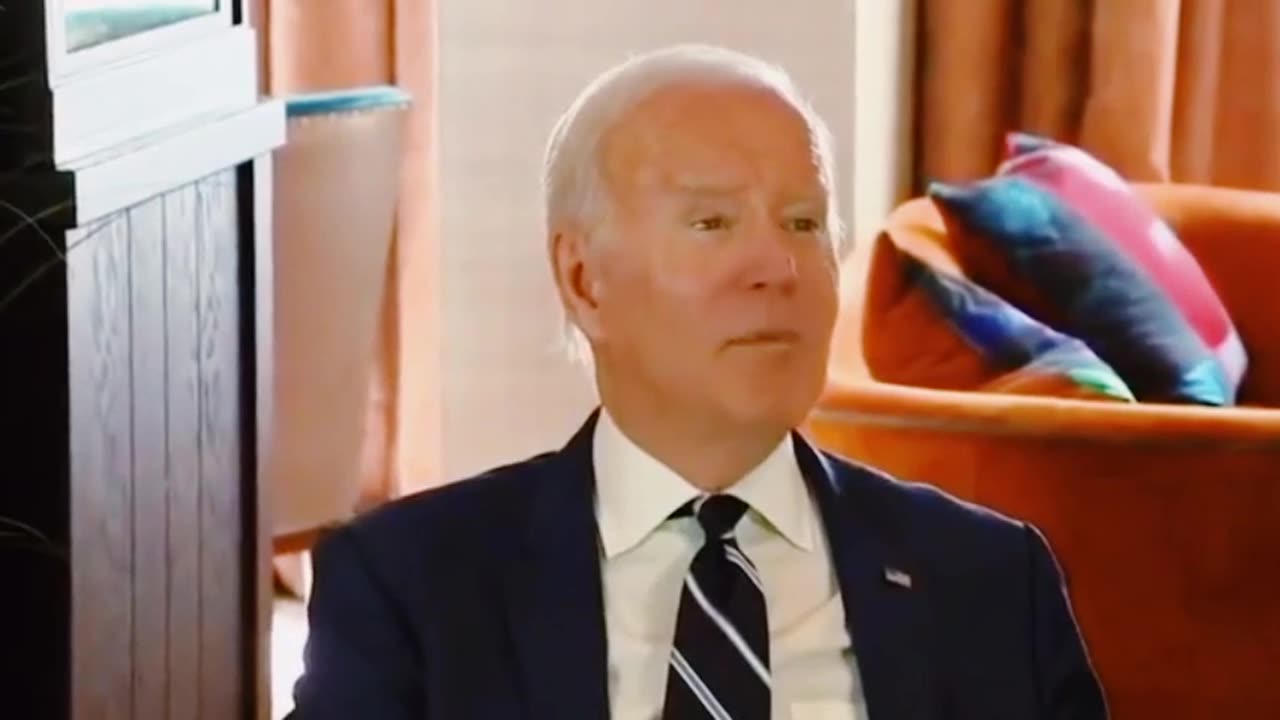 Stunning moment Biden tries to take questions but staff rushes reporters out of room