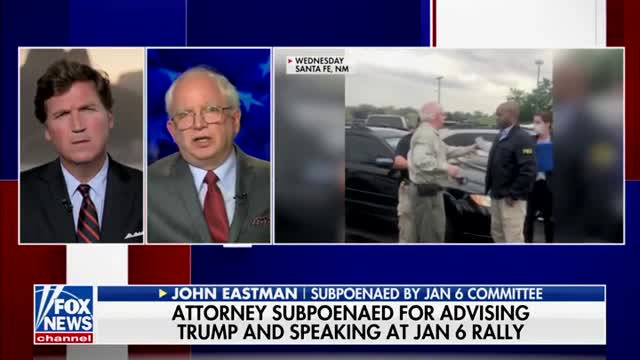 Tucker on Eastman Saying He’s a Victim of Illegal Seizure