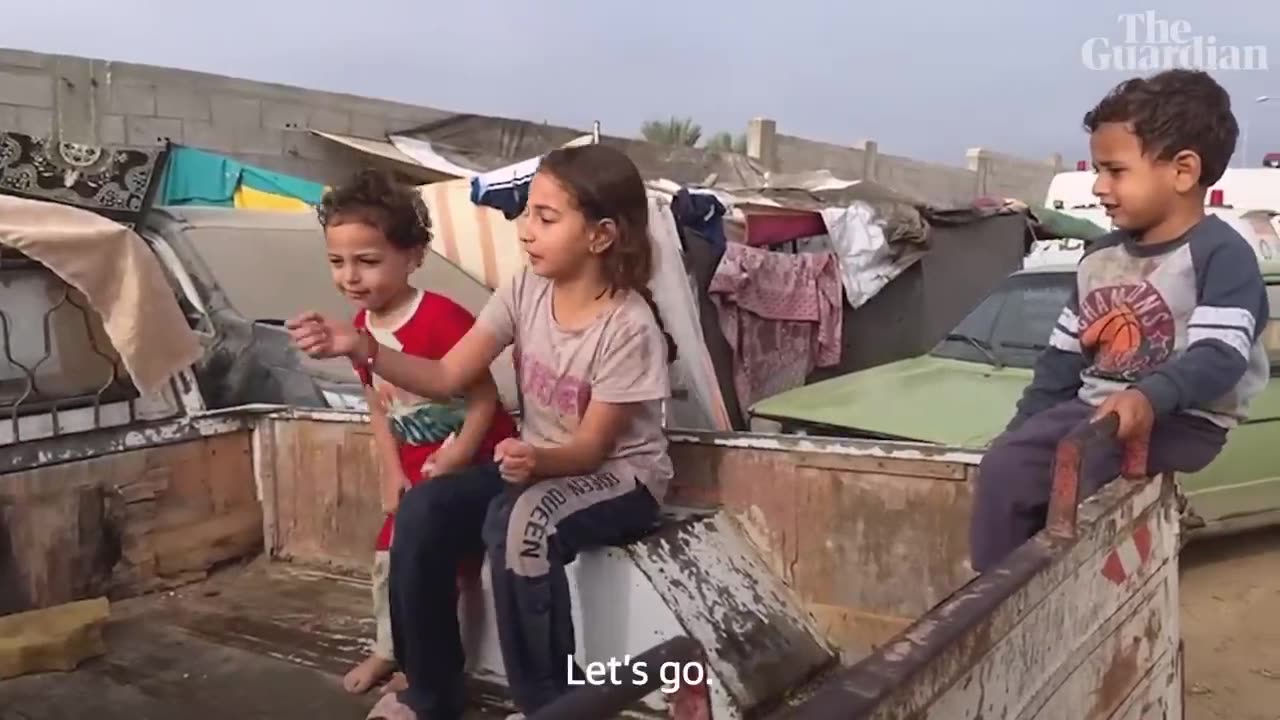 How I survive: a 7-year-old’s life in Gaza