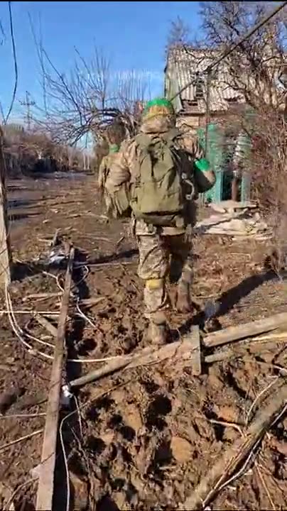 Shots of the battles in Bakhmut