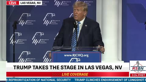 NOW - Trump: "This is a fight between good and evil."