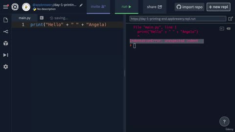 Day-1 Part-7 -Beginner- String Manipulation and Code Intelligence - Learn Python
