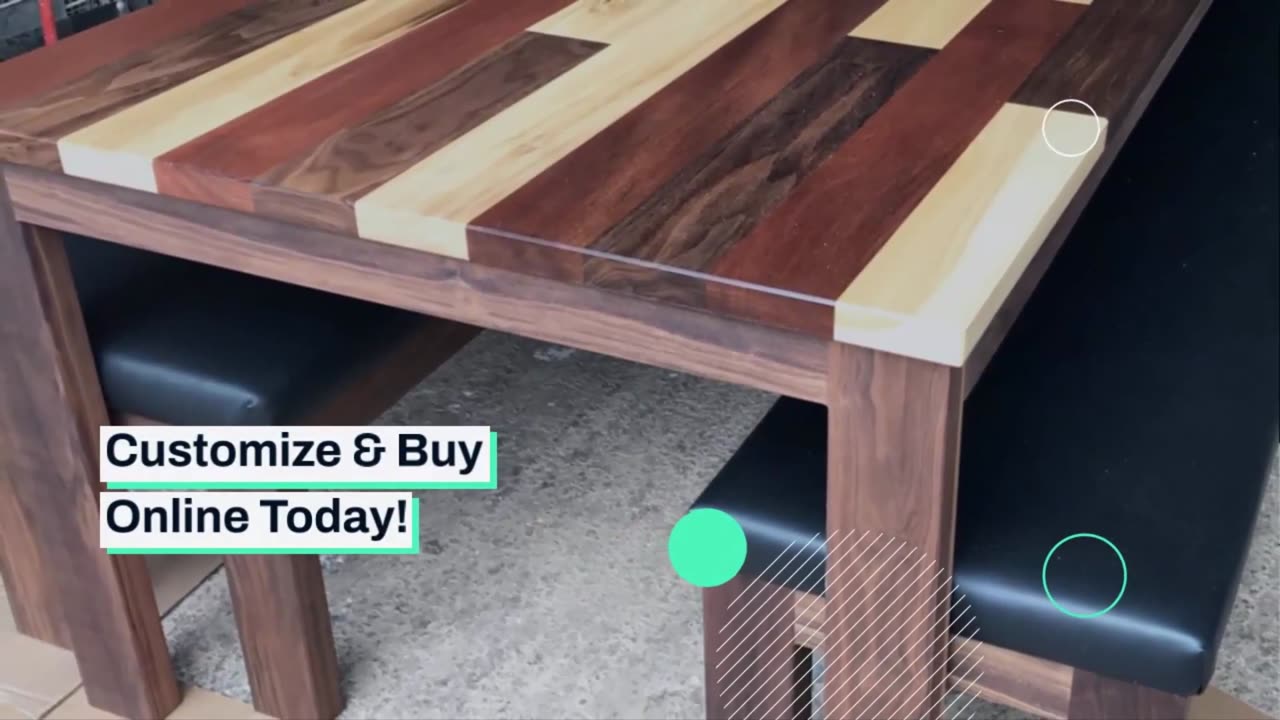 Unique and Stylish - Custom Size Tables from MirrorLot
