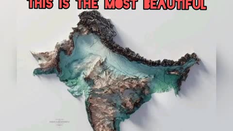 India's most beautiful map 🇮🇳