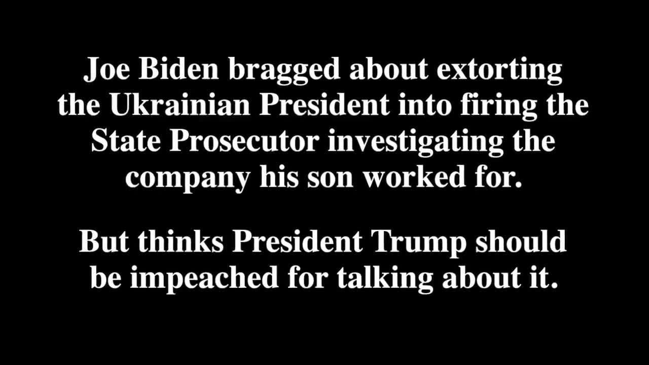 Biden Brags About Extorting Ukrainian President!
