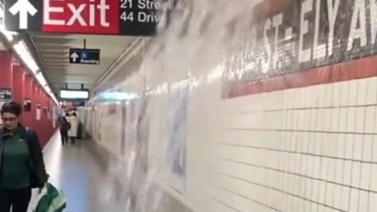 NYC under water now. State of Emergency