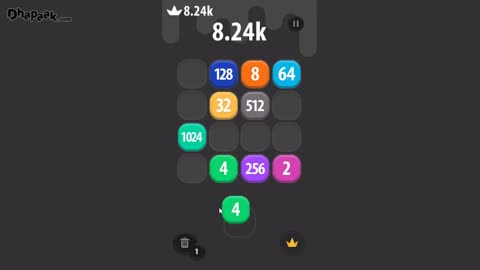 BUBBLE MERGE 2048 GAME - Play online