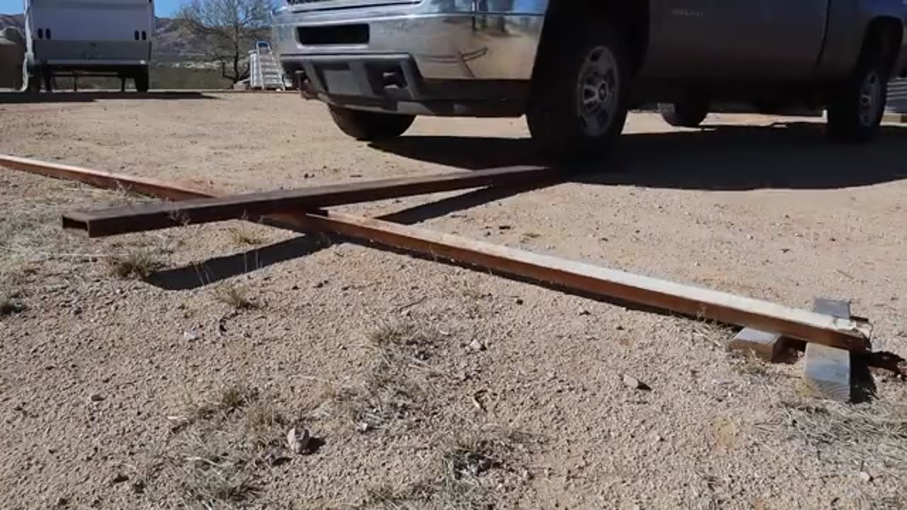 How to Straighten Bent Steel The Redneck Engineering mehtod