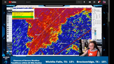 Weatherman Nate Synder caught a tornado on the street cam of Tupelo, mississippi