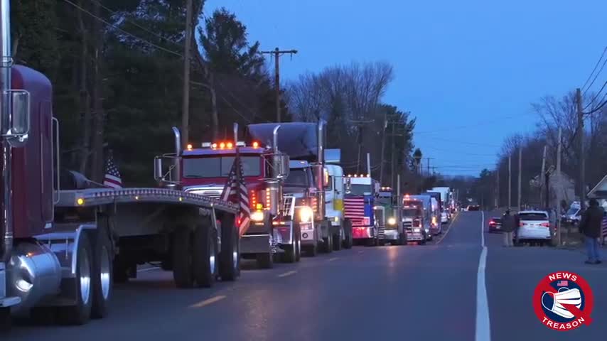 We Will Not Bend, We Will Not Break, Never Surrender - Amazing Music Video Of The Freedom Truckers