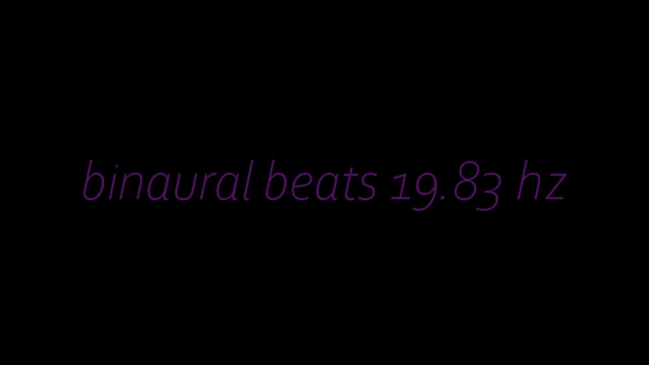 binaural beats 19.83 hz