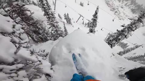 Jackson Hole Massive Air, Backcountry Skiing, Straight lines & Couloirs | O_leeps-10