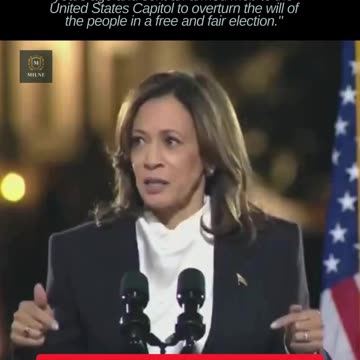 Kamala Harris claims Trump sent an armed mob to the Capitol building