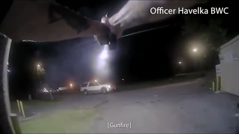 *Crazy* Officers Witness Drive-by Shooting