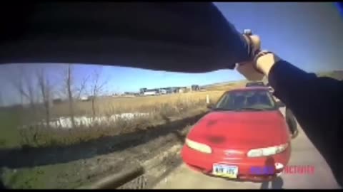 Police contact: High speed chase with officer on top of the vehicle