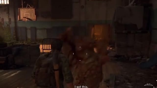 Does anyone hear the 🟧⬛️ when the bloater kills him?