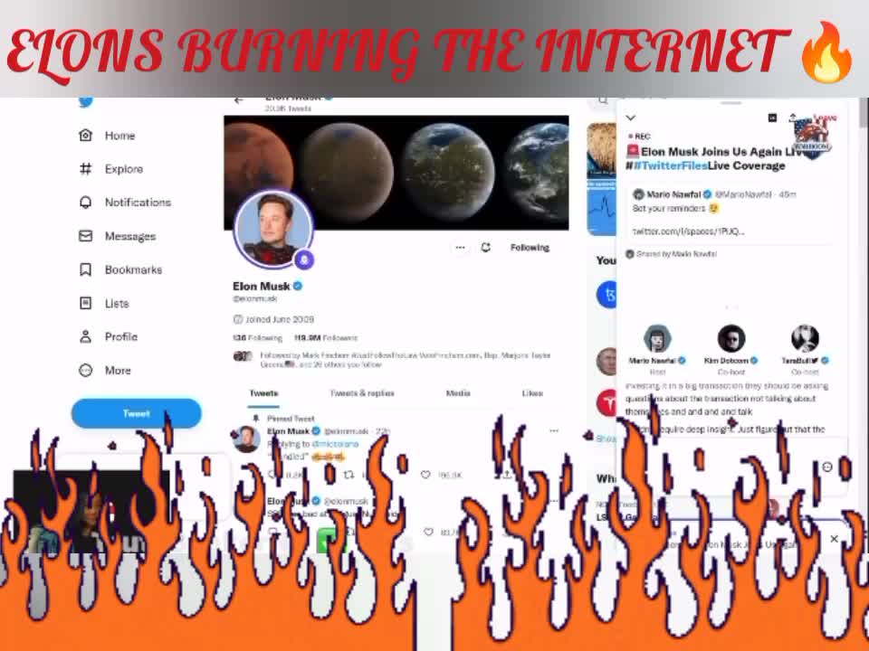 Elon Musk Setting The Internet on Fire!! 🔥🔥🔥
