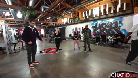 Adam22 Kicks Man Between The Legs on No Jumper