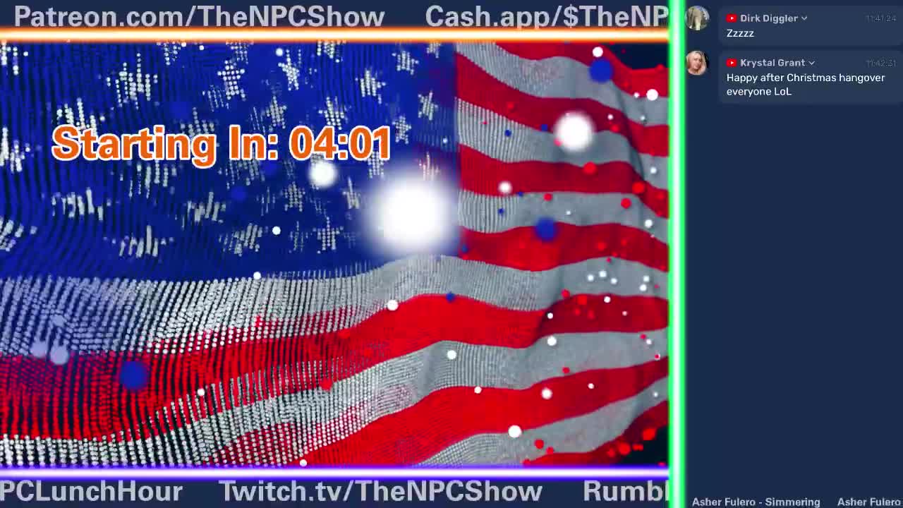 🔴LIVE: NPC Lunch Hour 🟠⚪🟣 The NPC Show