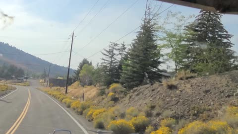 Descending US-50 into Austin,Nevada