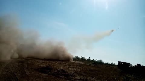 Ukrainians Fire Massive Soviet Era Drone