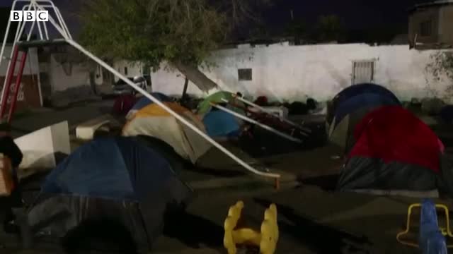 Record number of people cross dangerous Darién Gap to try and reach US - BBC News