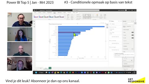 Power BI - GetResponse - Top 5 Nieuw in Power BI Januari - Maart 2023