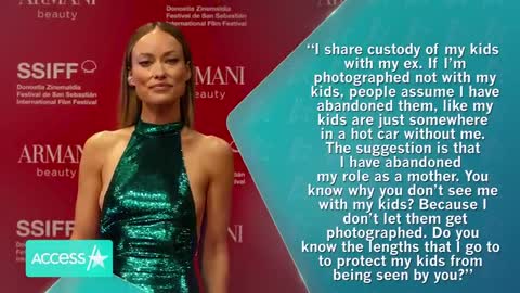 🤔🤔Olivia Wilde SLAMS Ageist Hate & Mom Shamers Claiming She ‘Abandoned’ Her Kids🤔🤔