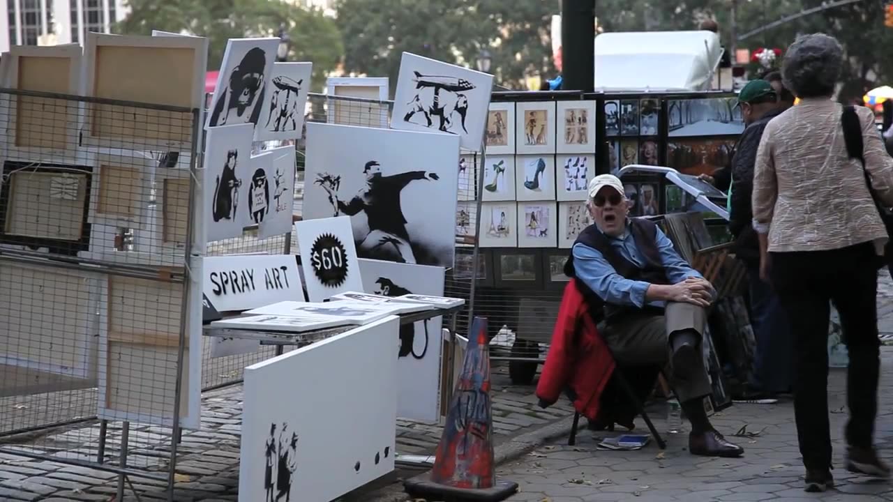Banksy - Artist in Residence - Better Out Than In - The Movie (2013)
