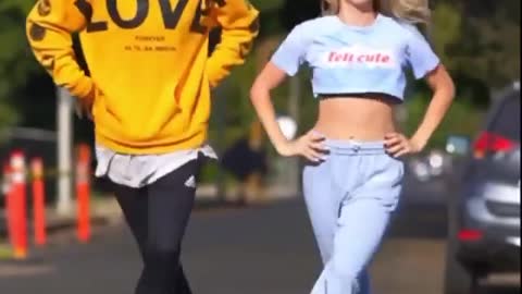 Shuffle dancers