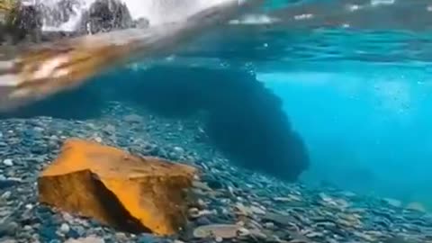 Heaven on earth ..Crystal clear water..🌊🌈🌟😍✌