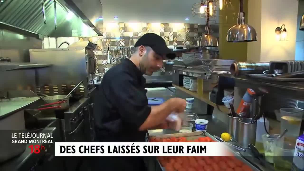 Des conditions difficiles pour les cuisiniers au Québec