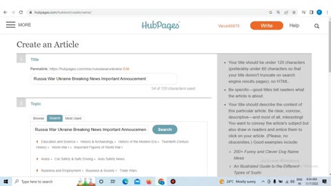 Hubpages Best Content Writing Flatform to Earn Money Online _ Work From Home Typing Articles Online