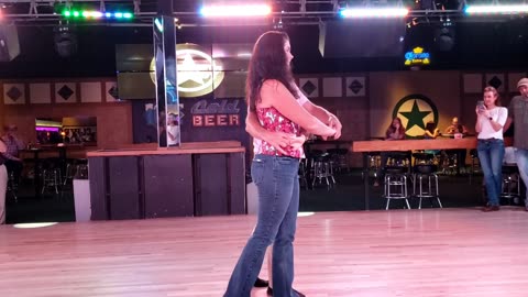 Progressive Double Two Step @ Electric Cowboy with Wes Neese 20230825 202928