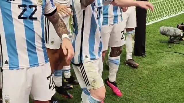 Argentina DID IT Insane celebrations with Messi ShortsFIFAWorldCup_