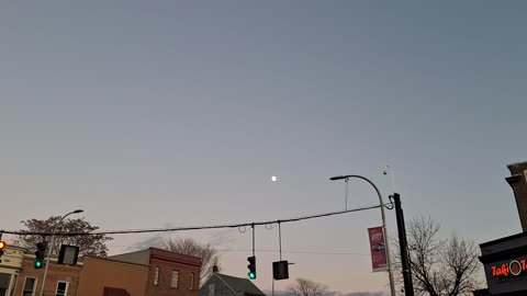 The moon