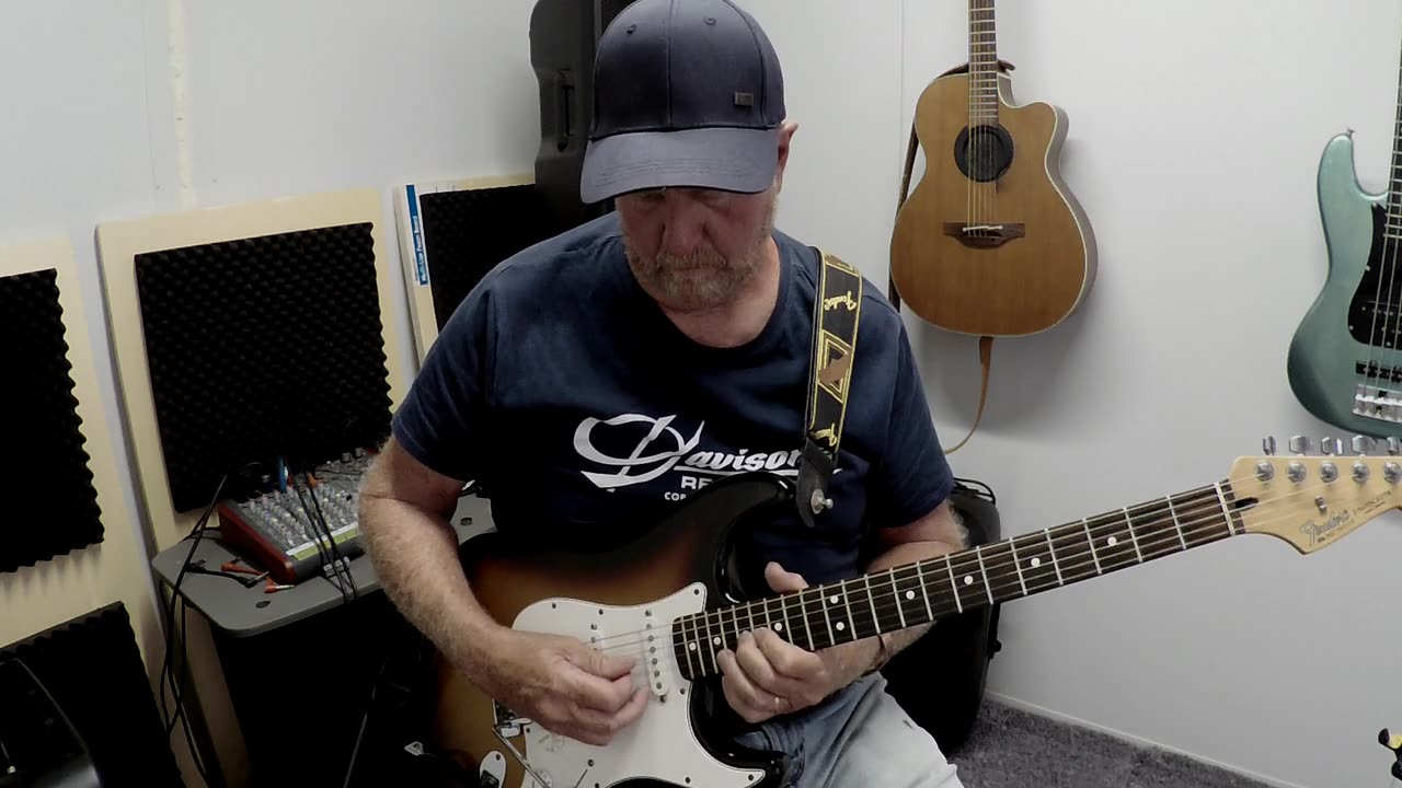 Em Slow Blues Improv Jam