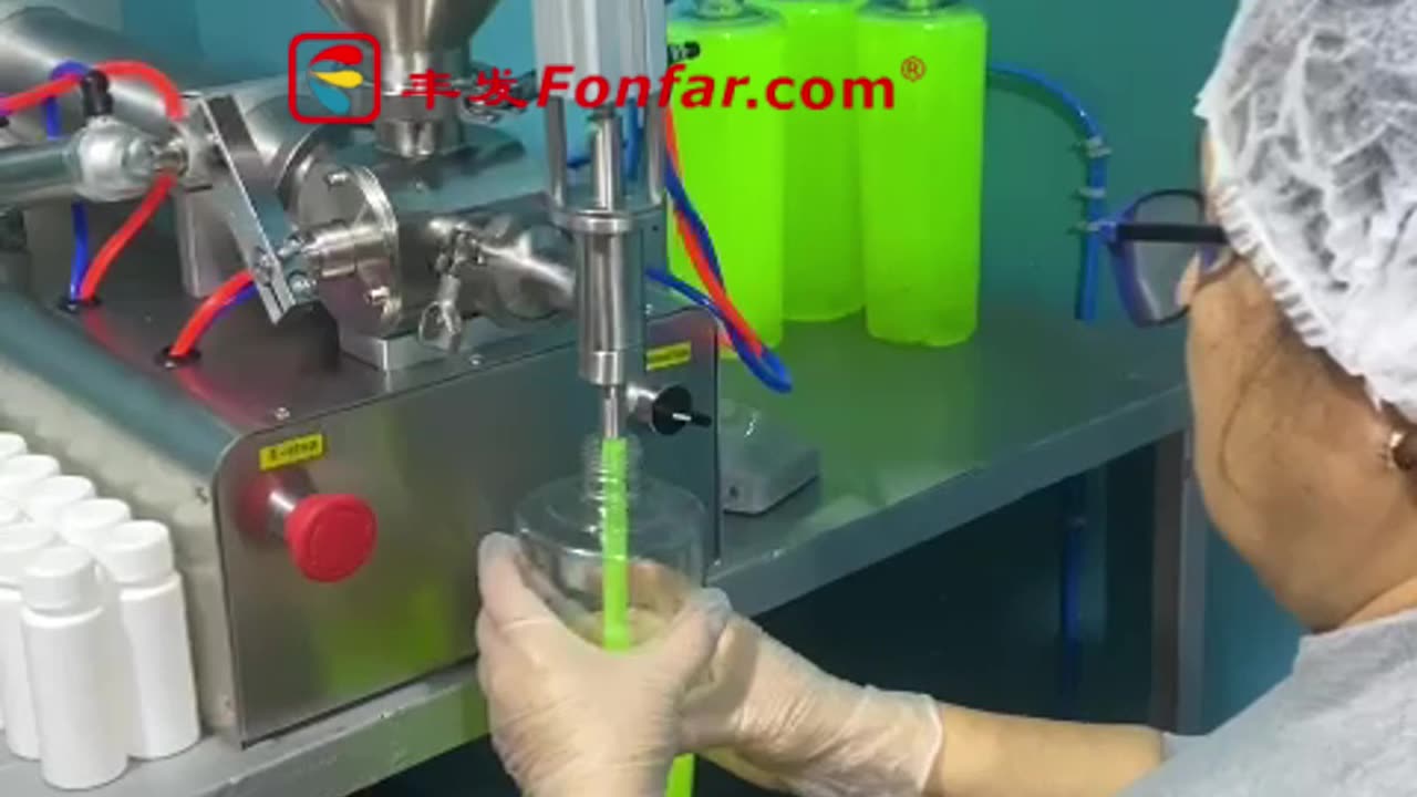 Watch our customer's demo of our hand-operated filling machine! #handfilling #demo