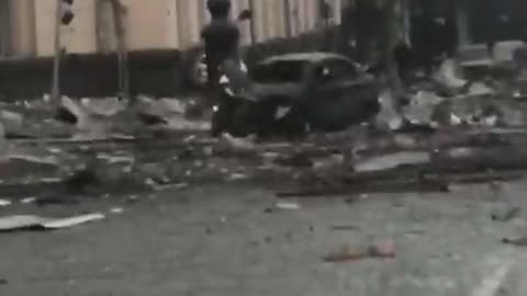️ Powerful airstrike in the Kharkiv regional administration, Sumska