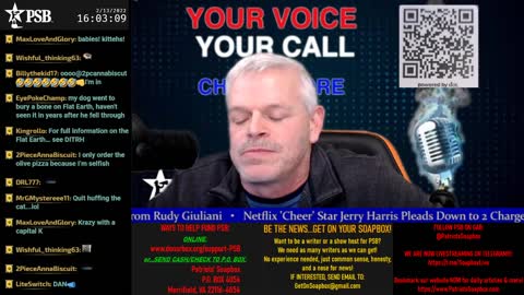 2022-02-13 14:00 EST - Your Voice, Your Call: with Chris Moore