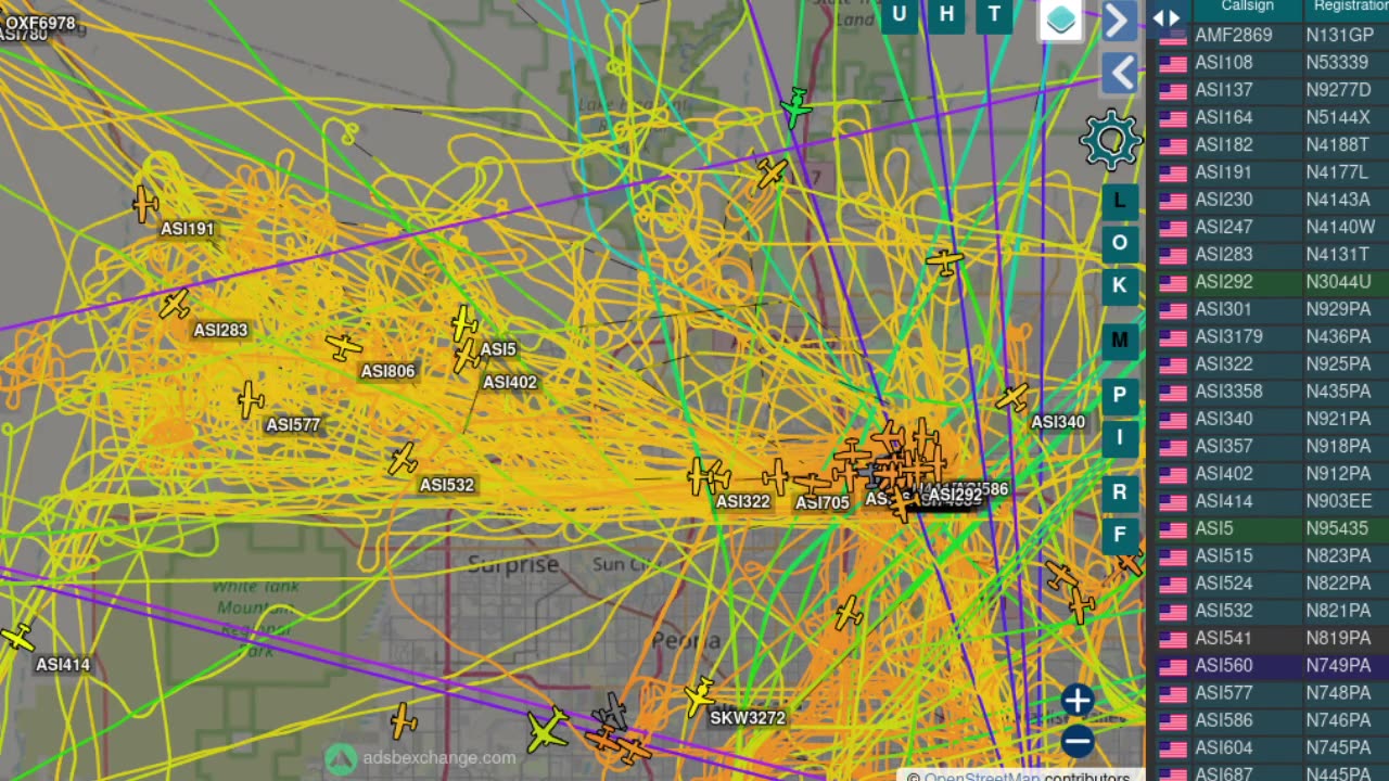 China attacking US60 Residents, West of North Phoenix AZ - Early Morn 4th of July 2023