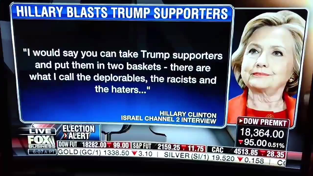 Hillary Clinton 2016 calls Republicans deplorables